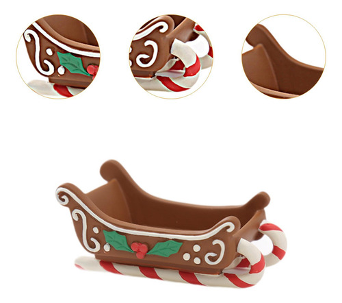 4 Adorno De Trineo Navideño Adorno De Trineo Modelo De