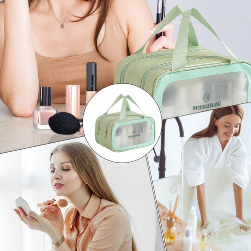 W, Bolsa Aseo Viaje Bolsa Maquillaje Viaje MĂșltiple J