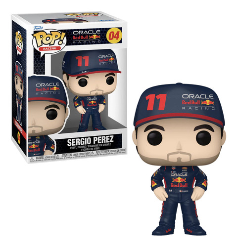 Sergio Perez Funko Pop 4 Red Bull Racing Formula 1