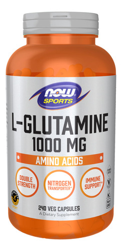 L-glutamine, Double Strength  Mg - 240 Veg Capsules