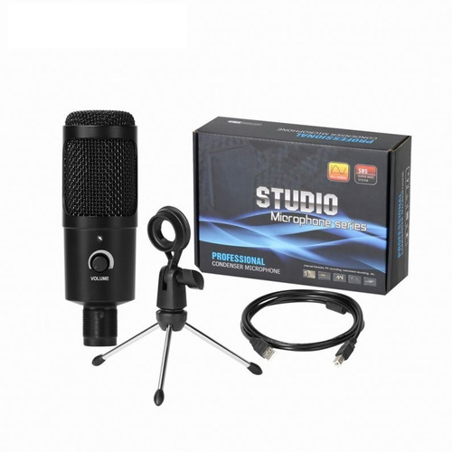 Microfono Usb Cardioide Condenser Karaoke Estudio