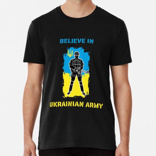 Remera Impresionante Diseño Del Ejército Ucraniano Algodon P