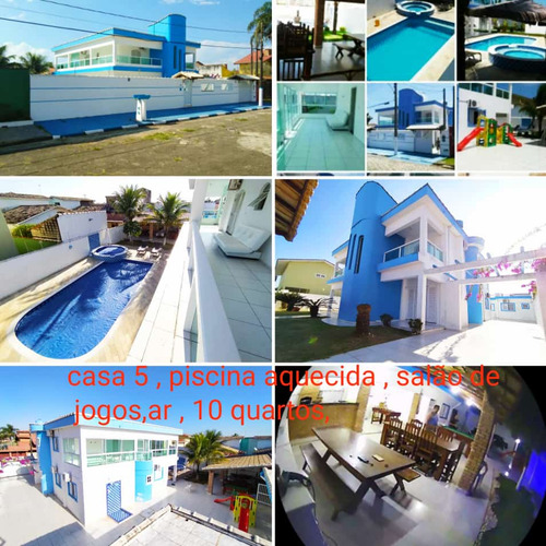Casa Com Piscina Aquecida,spar Com Hidro Massagem Externo