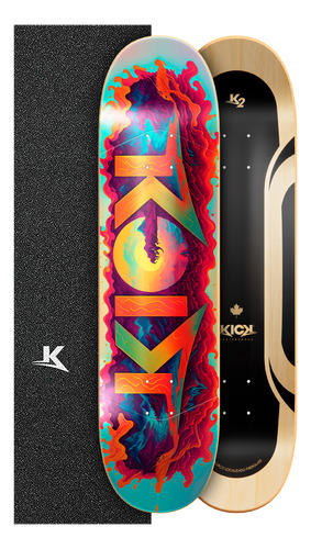 Shape Kick K2 Maple Kickão Surreal + Lixa