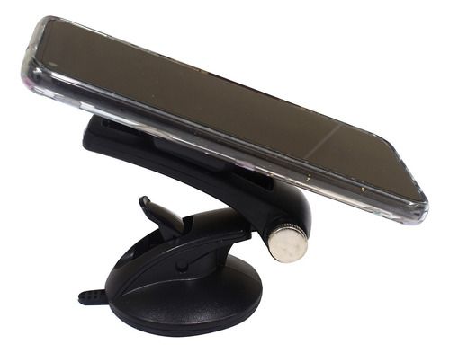Soporte Magnetico Porta Celular Universal Con Ventosa Negro