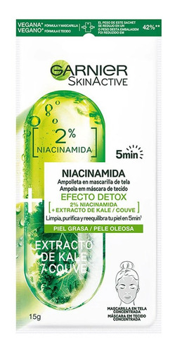 Mascara Detox Garnier Skin Active