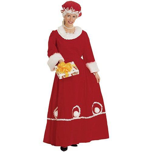 Disfraz De Mrs. Claus Para Mujer Talla: M Halloween