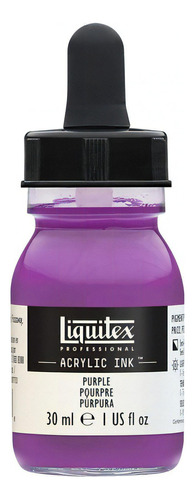 Tinta Acrílica Líquida Purple 015 30ml Liquitex