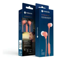 Comprar Auric. In-ear Manos Libres Motorola Earbuds 3s Coral Color Naranja