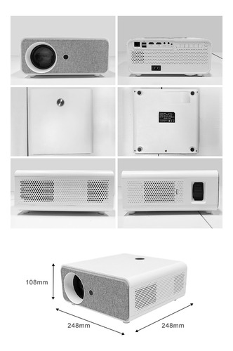 Proyector Led De 7000 Lúmenes Dispositivo Portátil Proyector