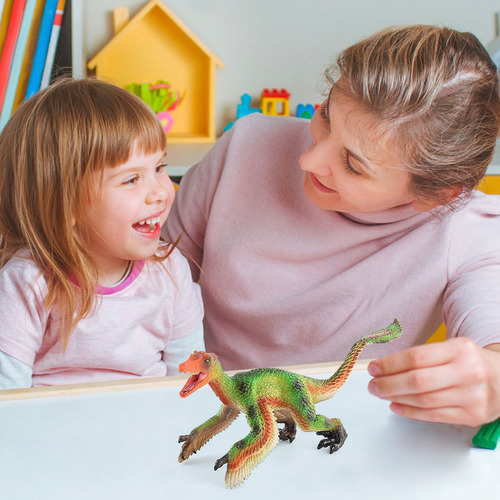 Higo Conmemorativo Sólido Pintado A Mano, Modelo De Dinosaur