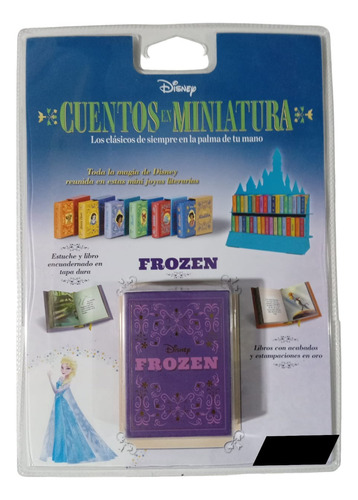 Disney Cuentos En Miniatura # 10,frozen, Salvat. En Español