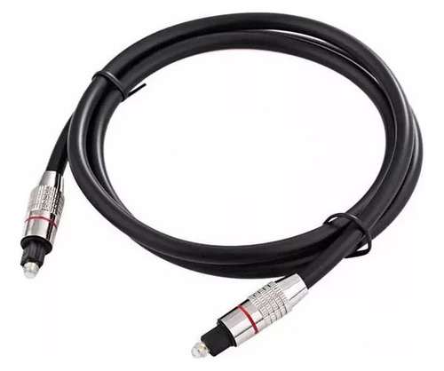 Cable Fibra Optica Digital Toslink Plug 1,5m Reforzado