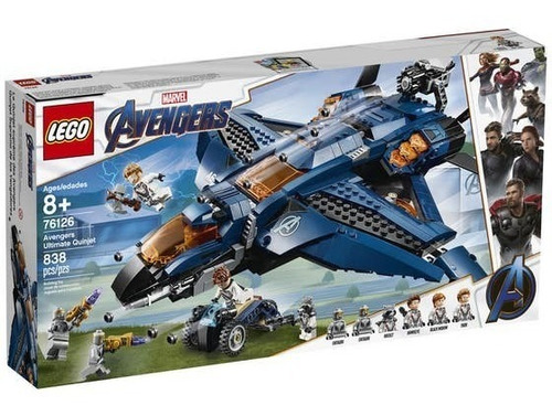 Lego Avengers Quinjet Supremo De Los Vengadores 76126