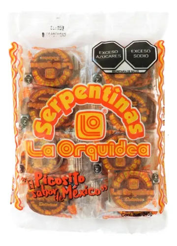 comprar Serpentinas Caja Con 12 Bolsas Dulce De Tamarindo Enrollado