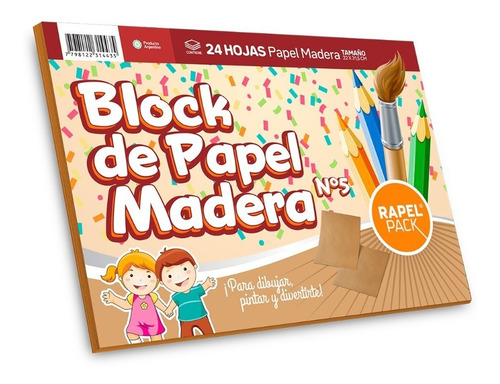 Block De Papel Misionero N° 5 X 24 H. Rapel Pack Igneo