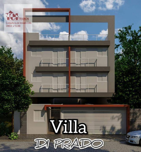 Imagem 1 de 15 de Cobertura Com 2 Dormitórios À Venda, 79 M² Por R$ 379.000,00 - Campestre - Santo André/sp - Co0779