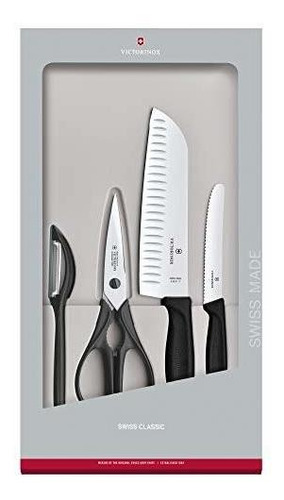 Juego De Cocina Clasico Suizo De 4 Piezas Victorinox Con Cu