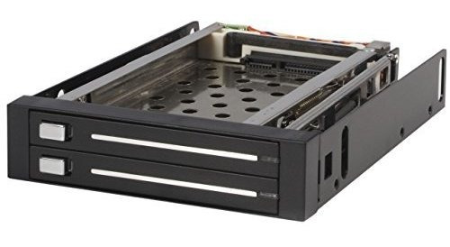**** 2 Drive 2.5in Trayless Hot Swap Sata Mobile Rack Backpl