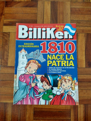 Revista Billiken N°3931 15 De Mayo De 1995 Nace La Patria (Usado)