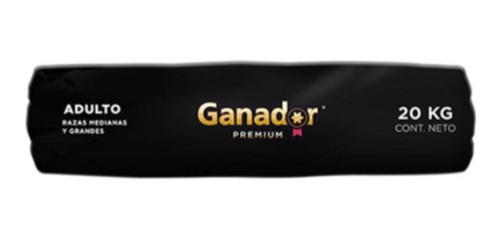Alimento Ganador Premium para perro adulto de raza mediana y grande en bolsa de 20kg
