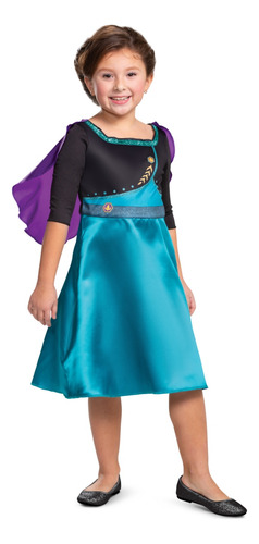 Disfraz Reina Anna Frozen - Talla M (7-9)