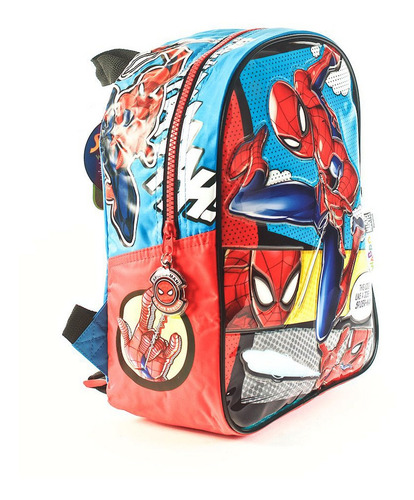 Mochila Spiderman Sense Espalda 12 Pulgadas Comic Original