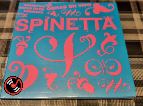 Spinetta - Obras En Vivo - Cd Nuevo Sellado