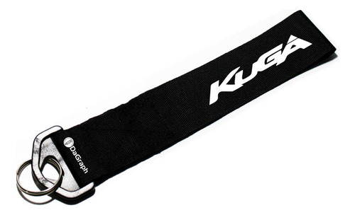 Llavero Cinta 20 X 4 Cm Ford Kuga Negro