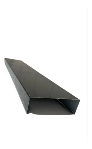 comprar 10 Metros Pingadeira Capa De Muro Aço Preto Pra Muro De 15cm