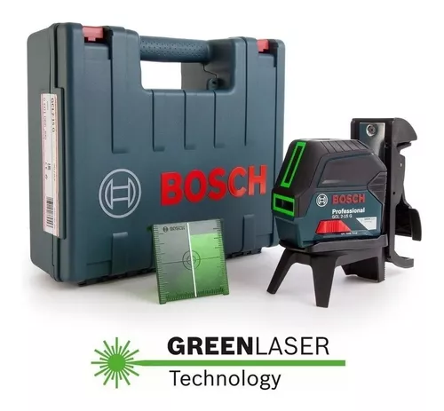 Nivel Láser verde Bosch GCL 2-15 G 15m con puntos de plomada – Abrafer SRL  – Ferreteria Industrial