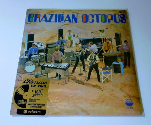 Lp Brazilian Octopus 180 Lacrado Lula Cortes Hermeto Pascoal