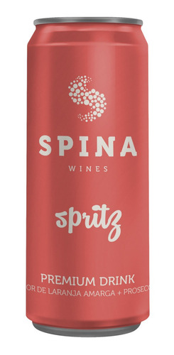 10 Vinhos Espumantes Spritz Bitter Seltzer Spina 310ml 