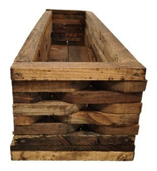 Imagen 7 de 8 de Maceta De Madera Jardinera Piña