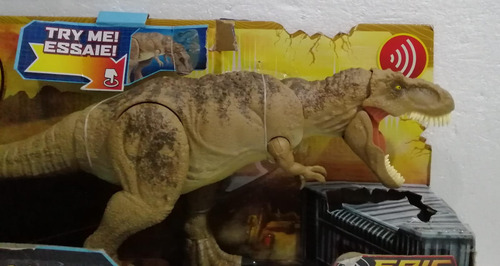 Jurassic Tiranosaurio Tyrannosaurus Rex Dinosaurio Mattel Se (Usado)