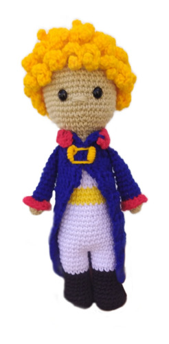 El Principito Muñeco Tejido En Crochet. Amigurumi