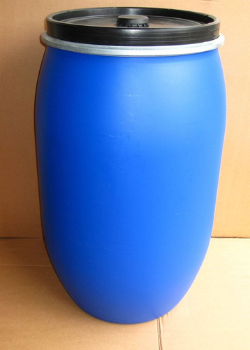 Tambo Plastico Azul 200 Lts