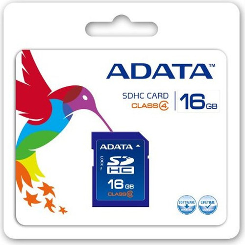 Memoria Adata Sdhc De 16 Gb Clase 4