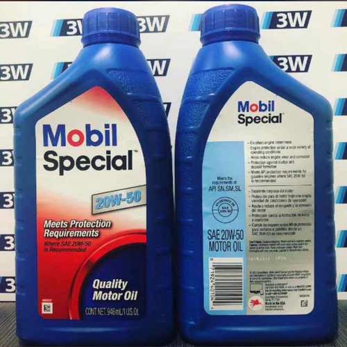 Aceite 20w-50 Mobil Mineral