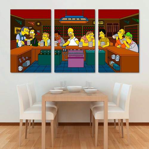 Cuadros Para Bares Y Restaurantes Los Simpson Bar De Moe