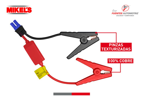 Jumper Starter Arrancador De Baterias Inteligente Mikels
