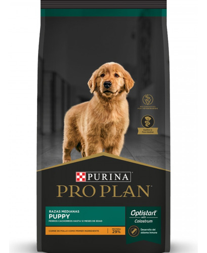 Alimento Pro Plan OptiStart Pro Plan OptiStart Puppy para cachorro de 3.5kg para perro cachorro de raza pequeña sabor pollo en bolsa de 7.5kg