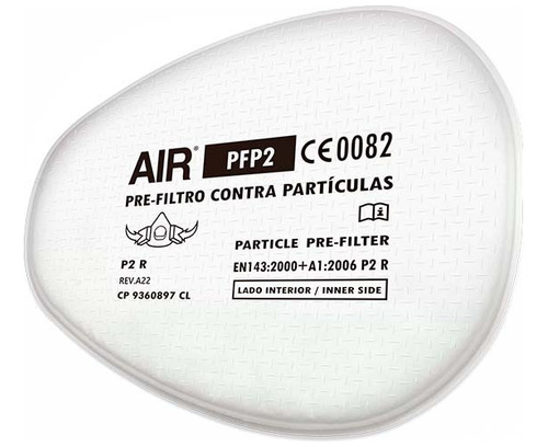 Pre Filtro Pfp2 Partículas Air 7n11 (generico 3m)