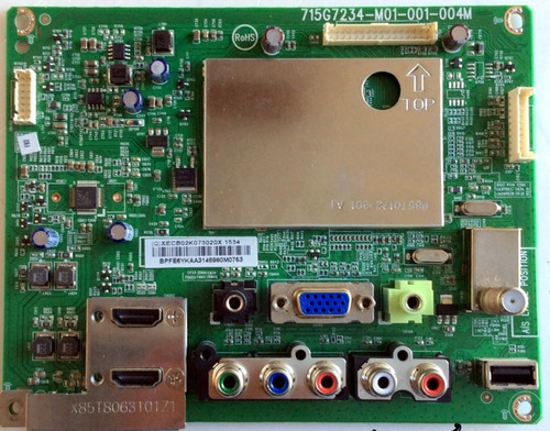 Main Vizio Xecb02k073 / 715g7234-m01-001 / Modelo D28h-c1 (Usado)
