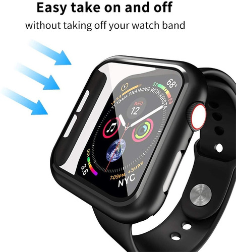 Funda Para  Apple Watch Series 6 / Se/4/5 Negra