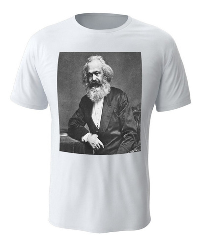 Camiseta T-shirt Karl Marx R4