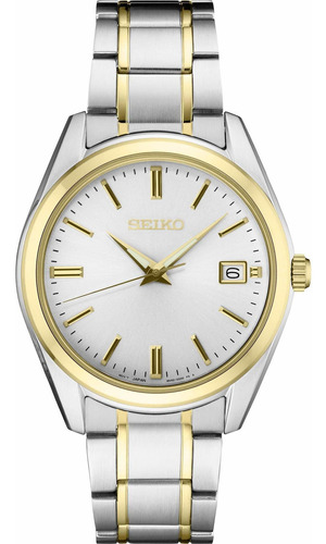 Seiko Essentials  Reloj Casual De Acero Inoxidable Para...