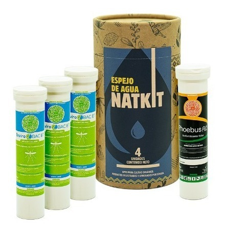 Kit Espejo De Agua Apto Cultivo Orgánico Nateien