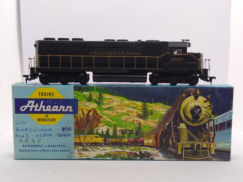 Imagen 1 de 10 de Nico Diesel S D 45 Pennsylvania N°8962 Athearn H0 (lha 32)