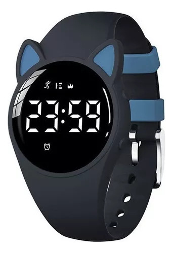 Reloj Digital Para Niños Kawaii A Prueba De Agua